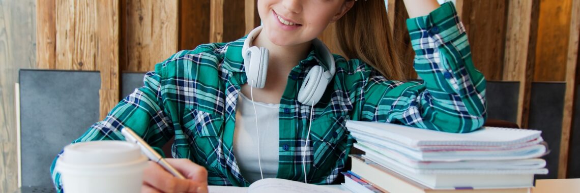 Student and books